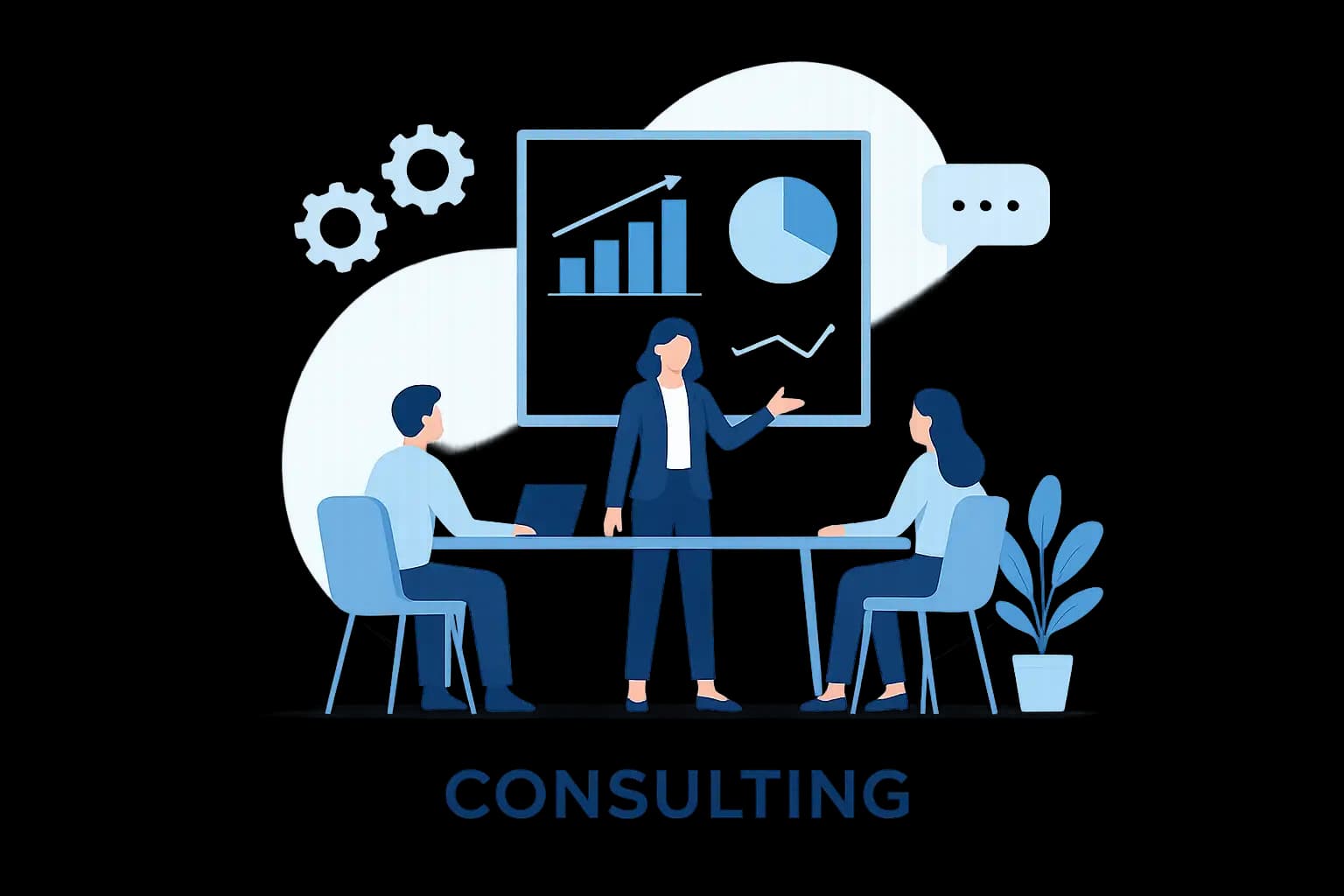 Technology consulting strategy session by Blue Circle
